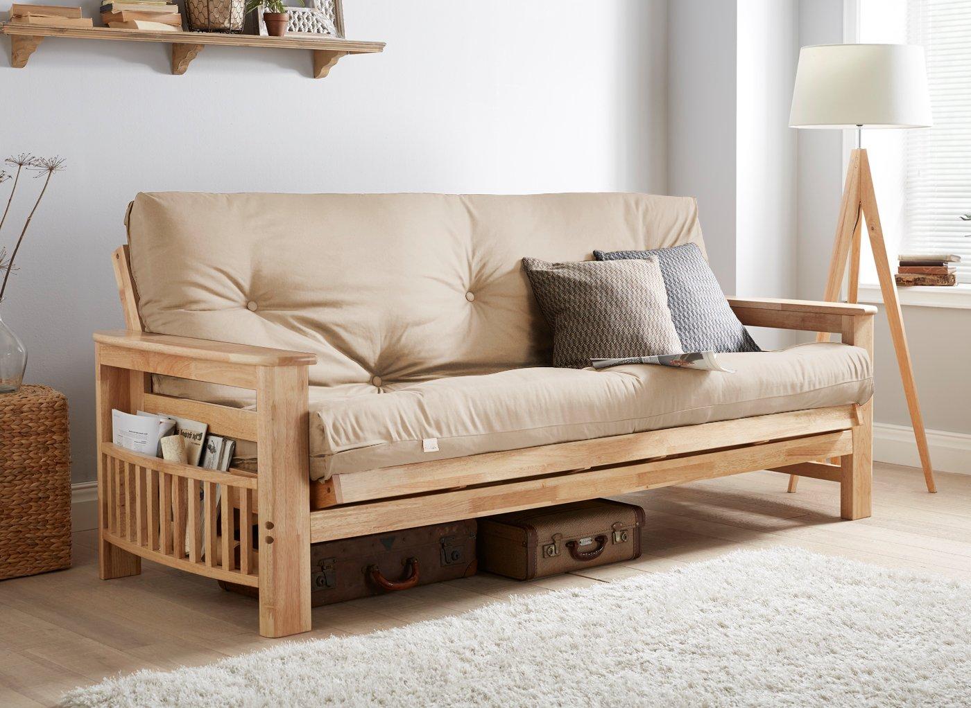 Houston Sofa Bed CREAM | Bed Sava