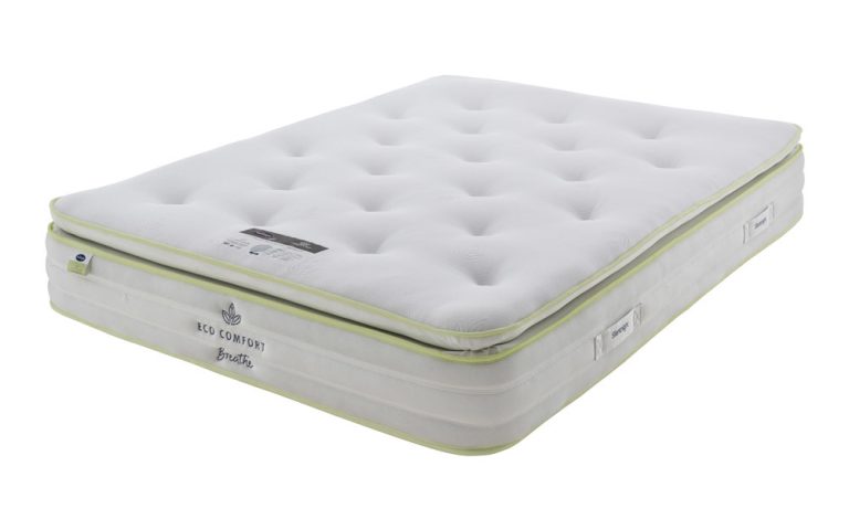 Silentnight Eco Comfort Breathe 1400 Pocket Pillow Top Mattress King Size | Bed Sava