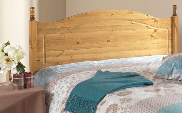 Friendship Mill Orlando Solid Pine Wooden Headboard Single | Bed Sava