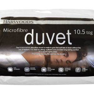 Harwoods 105 Tog Microfibre Duvet Super King | Bed Sava