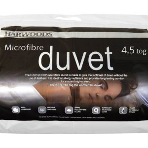 Harwoods 45 Tog Microfibre Duvet Super King | Bed Sava