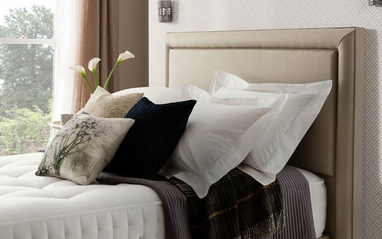 Silentnight Palermo Headboard Super King Slate Grey | Bed Sava
