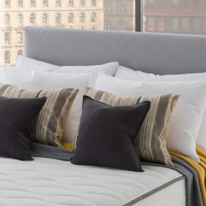 Silentnight Paris Headboard King Size Slate Grey | Bed Sava