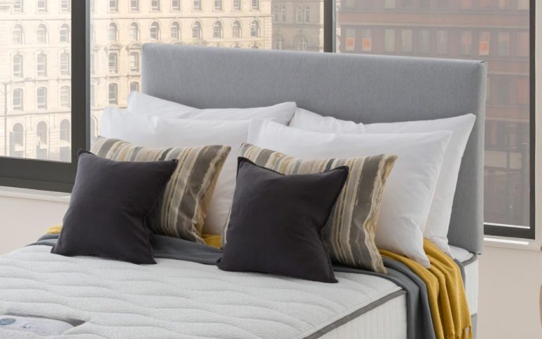 Silentnight Paris Headboard Single Sandstone | Bed Sava