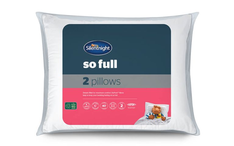 Silentnight So Full Pillow Pair Standard Pillow Size | Bed Sava