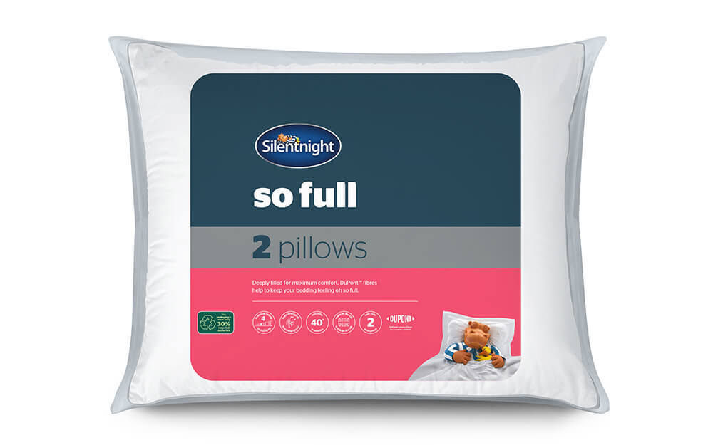Silentnight So Full Pillow Pair, Standard Pillow Size