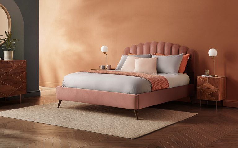 Silentnight Oriana Upholstered Bed Frame King Size Silver | Bed Sava