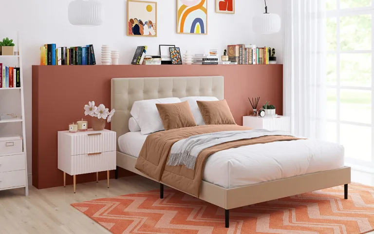Novo Savannah Fabric Bed Frame Single | Bed Sava