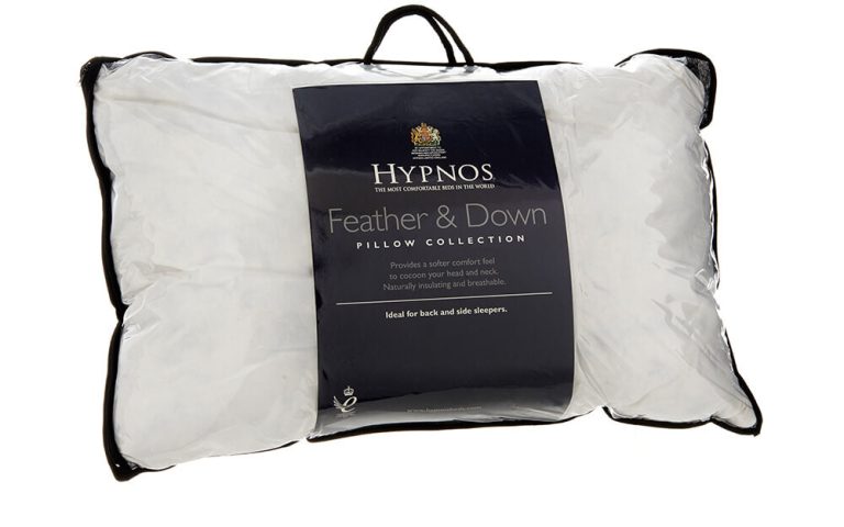 Hypnos Feather and Down Pillow Standard Pillow Size | Bed Sava