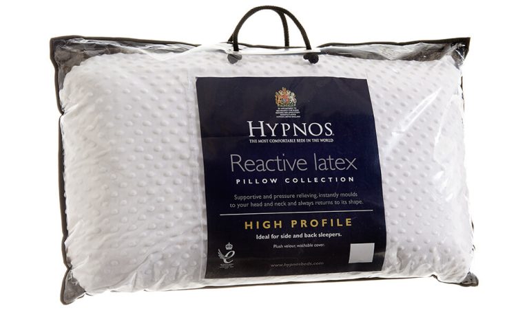 Hypnos High Profile Latex Pillow Standard Pillow Size | Bed Sava