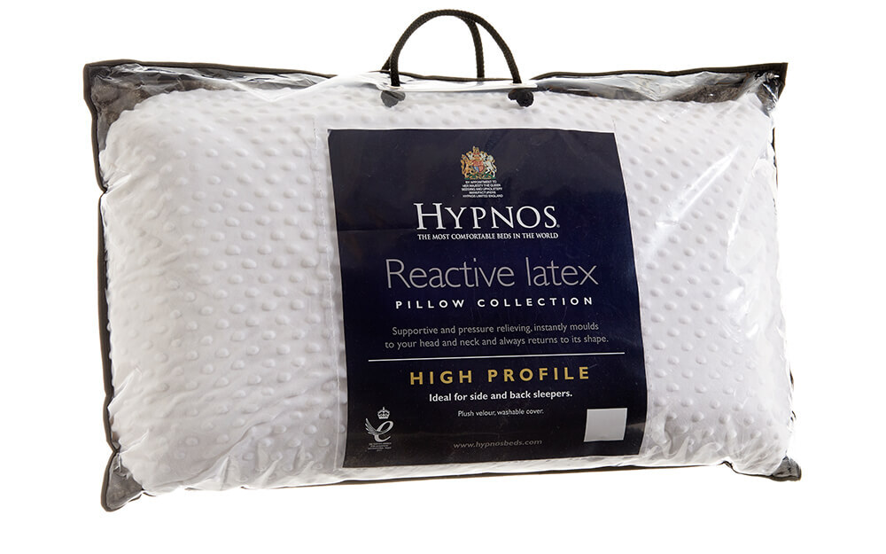 Hypnos High Profile Latex Pillow, Standard Pillow Size