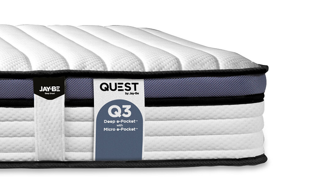 Jay Be QUEST Q3 Deep e Pocket Childrens Mattress Single | Bed Sava