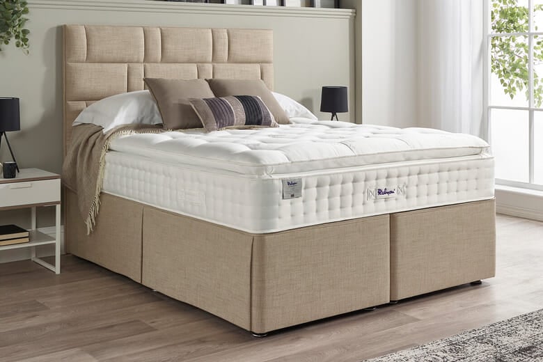 Relyon Natural Luxury Supreme 2150 Pillow Top Mattress Super King | Bed Sava