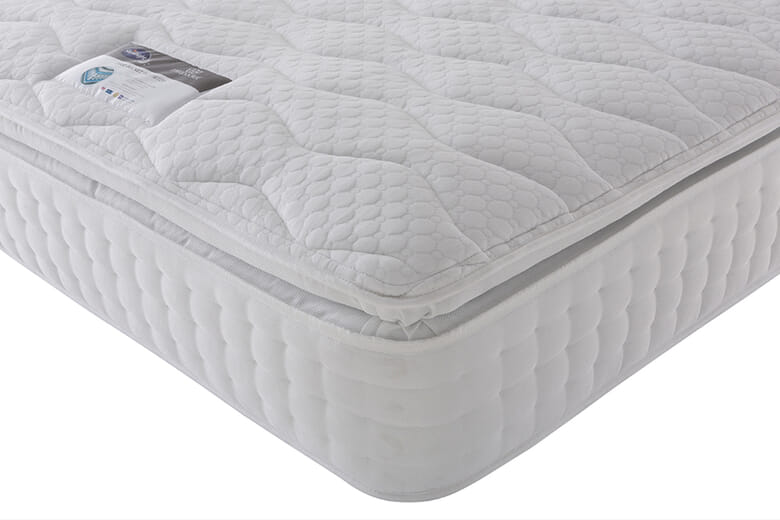 Silentnight 2000 Mirapocket Pillow Top Mattress King Size | Bed Sava