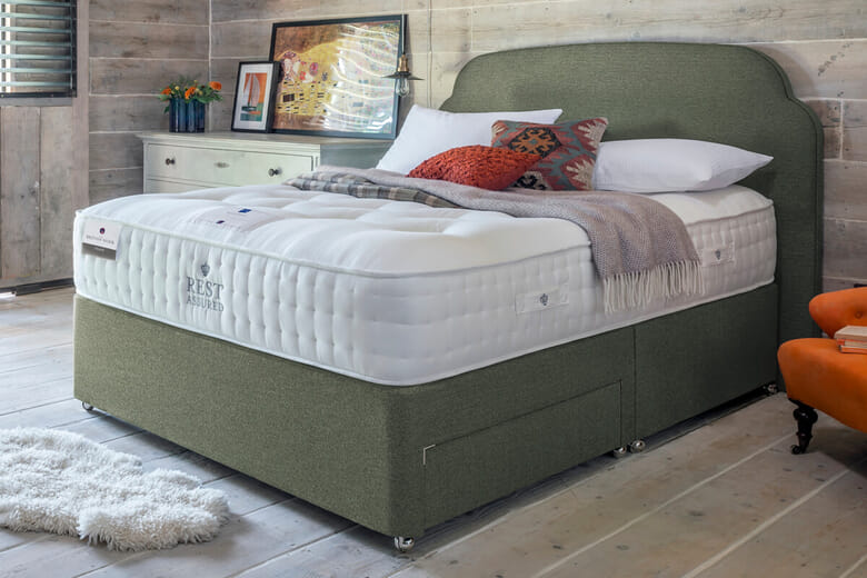 Rest Assured British Wool 2000 Pocket Firmer Mattress Super King | Bed Sava