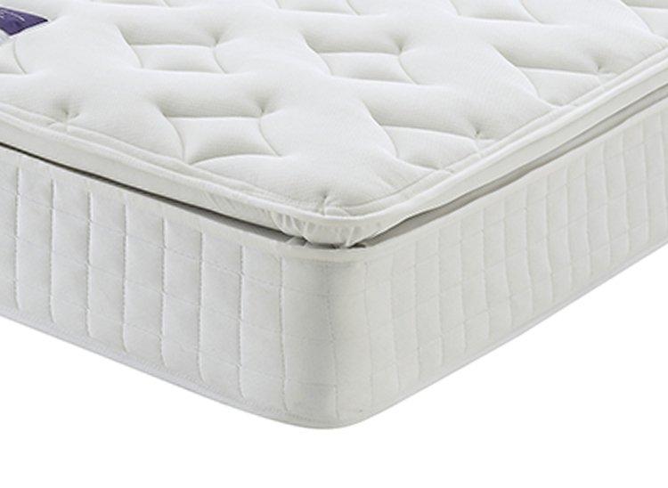 Silentnight Miracoil Pillowtop Mattress  50 King | Bed Sava