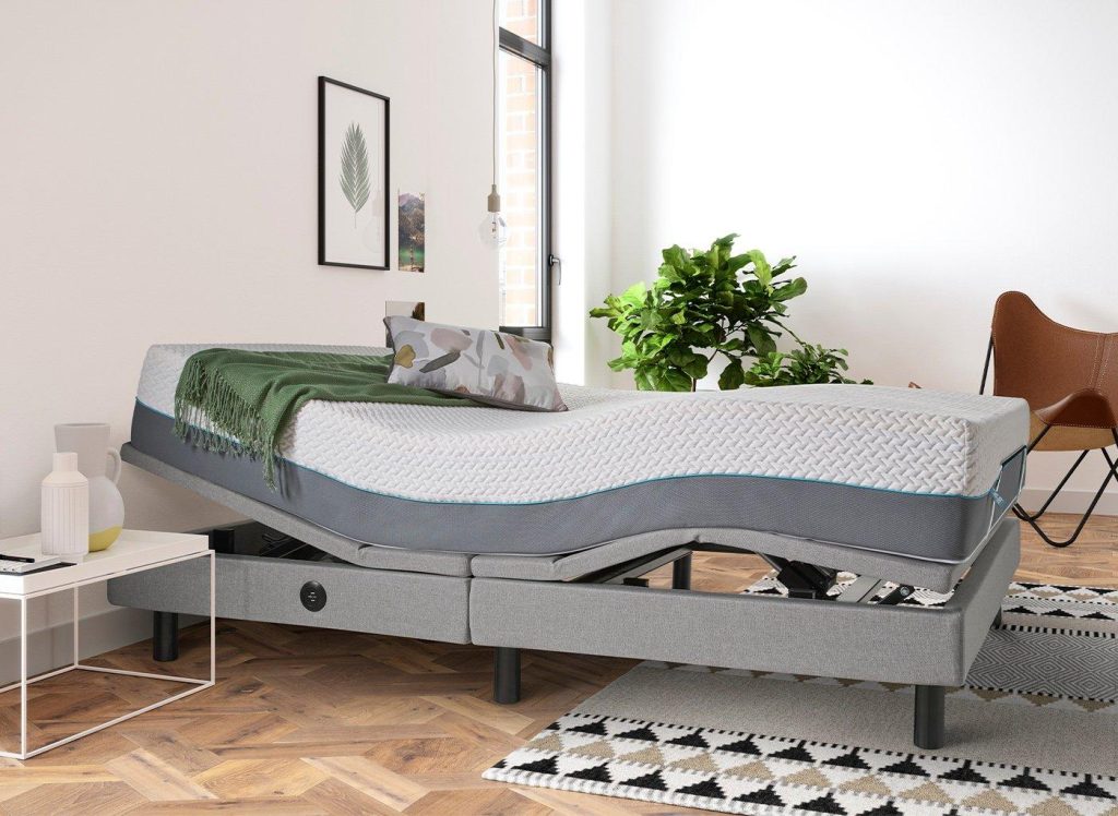 Sleepmotion 800i Adjustable Bed Frame - 5'0 King - Grey