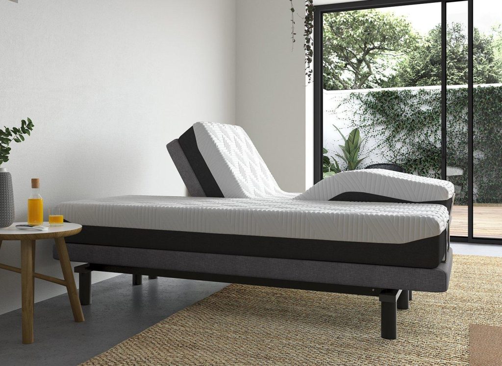Sleepmotion 200 Adjustable Bed Frame - 6'0 Super King - Grey