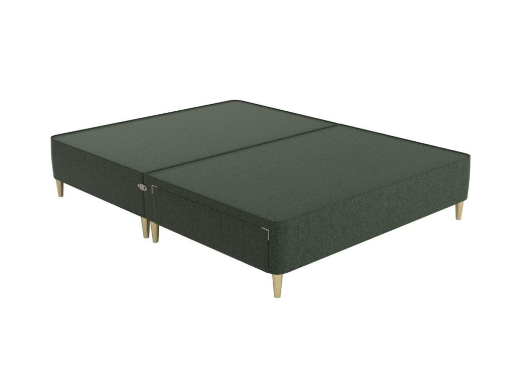 TheraPur® Shallow Divan Base  40 Small Double  Green | Bed Sava