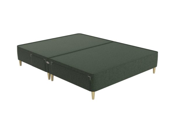 TheraPur® Shallow Divan Base  46 Double  Green | Bed Sava