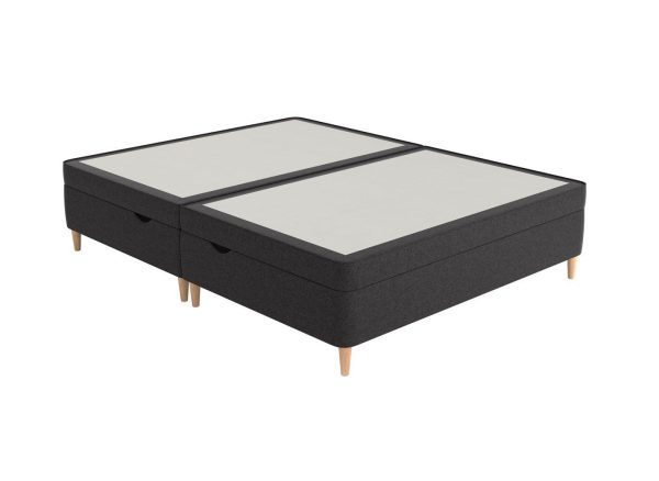 Therapur Slimline Ottoman  60 Super King  Grey | Bed Sava