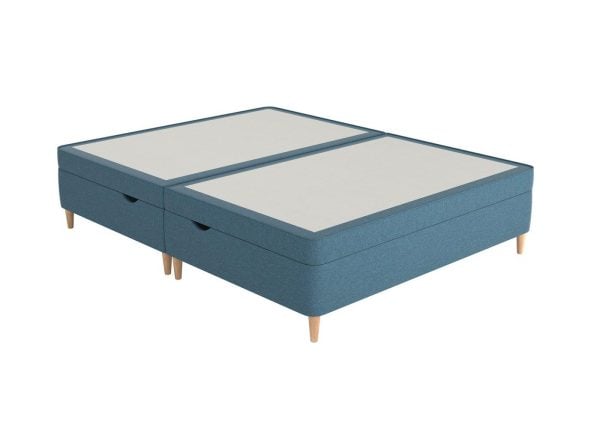 Therapur Slimline Ottoman  60 Super King  Blue | Bed Sava