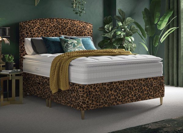 Therapur Slimline Ottoman  30 Single  Orange | Bed Sava