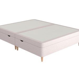 Therapur Slimline Ottoman  50 King  Silver | Bed Sava