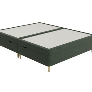 Therapur Slimline Ottoman  50 King  Green | Bed Sava