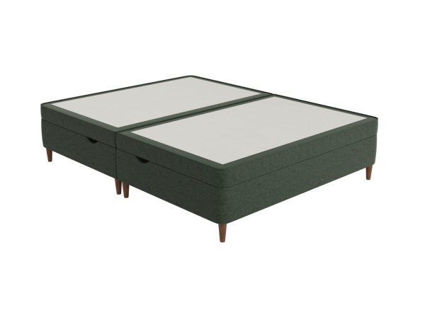 Therapur Slimline Ottoman  30 Single  Green | Bed Sava