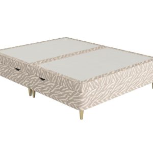 Therapur Slimline Ottoman  50 King  Grey | Bed Sava