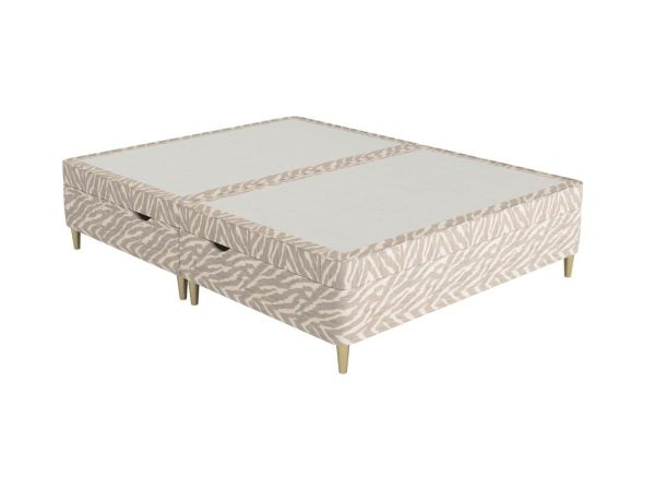 Therapur Slimline Ottoman  50 King  Grey | Bed Sava