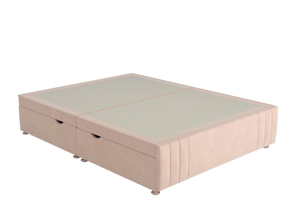 Sleepeezee Novara Ottoman Divan Bed Base  60 Super King  Pink | Bed Sava