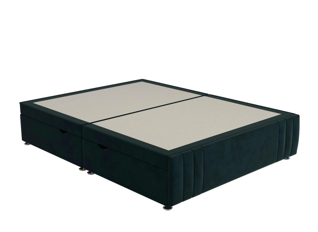 Sleepeezee Novara Ottoman Divan Bed Base  60 Super King  Green | Bed Sava