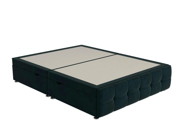 Sleepeezee Pompeii Ottoman Divan Bed Base  50 King  Green | Bed Sava