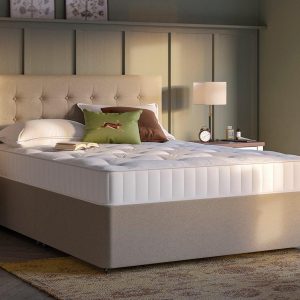 Dreams Workshop Divan Bed Base  46 Double  Beige | Bed Sava