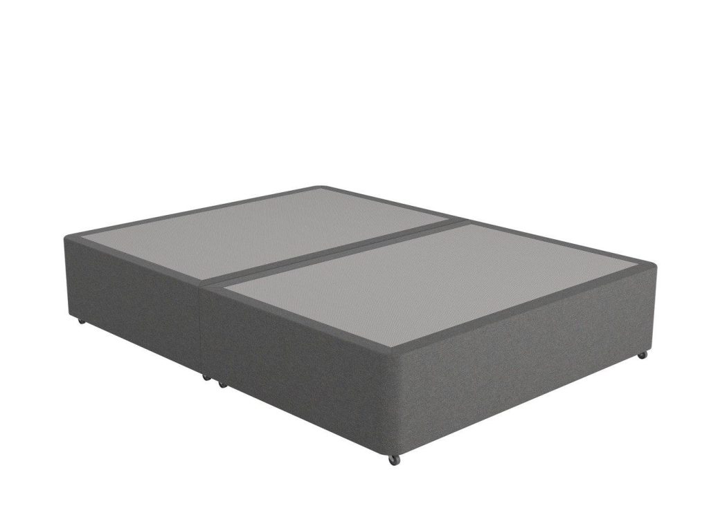 Dreams Workshop Divan Bed Base  46 Double  Grey | Bed Sava