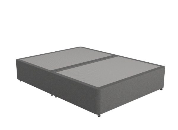 Dreams Workshop Divan Bed Base  46 Double  Grey | Bed Sava