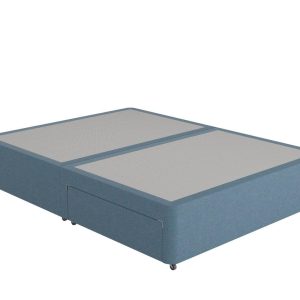 Dreams Workshop Divan Bed Base  60 Super King  Blue | Bed Sava