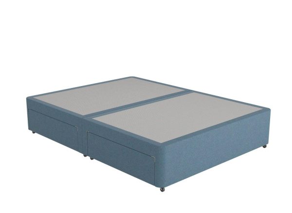 Dreams Workshop Divan Bed Base  46 Double  Blue | Bed Sava