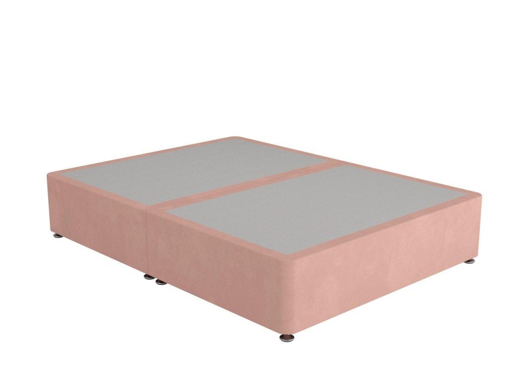 Dream Team Divan Bed Base  40 Small Double  Pink | Bed Sava