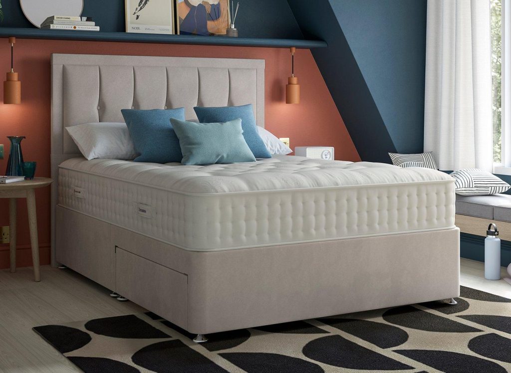 Dream Team Divan Bed Base  50 King  Grey | Bed Sava