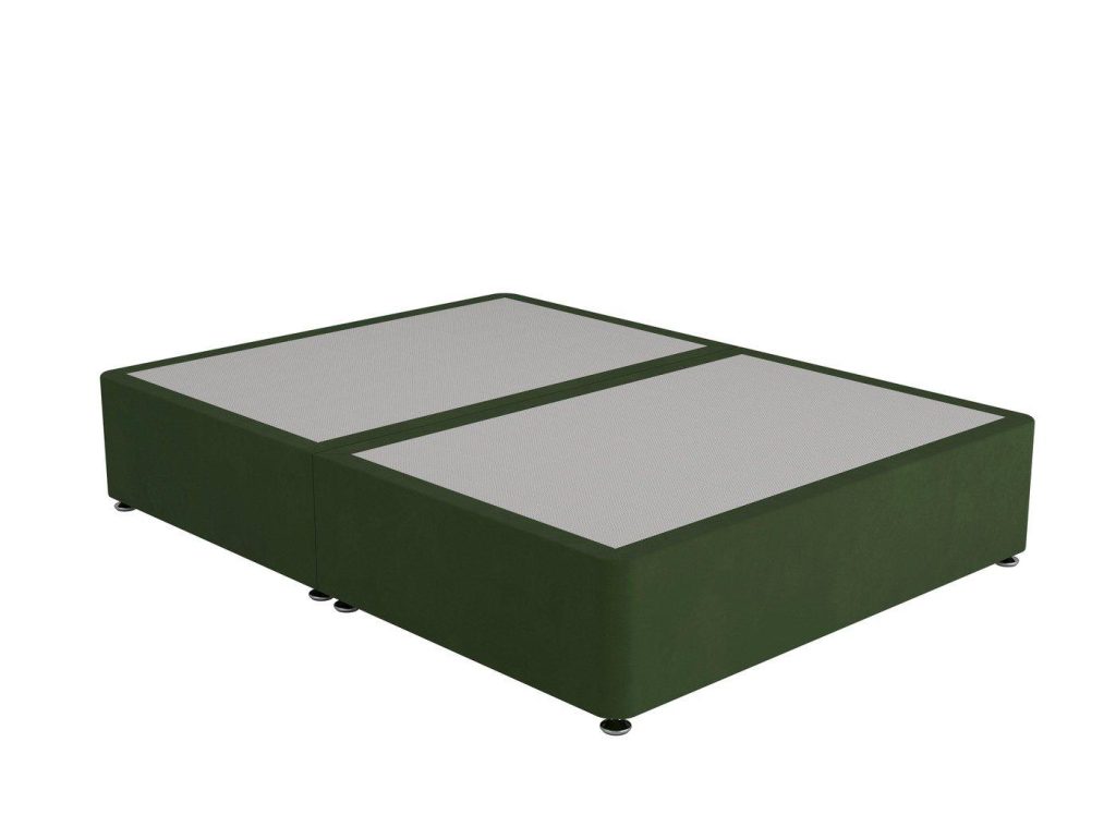 Dream Team Divan Bed Base  40 Small Double  Green | Bed Sava
