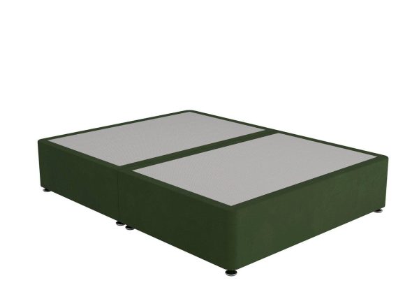 Dream Team Divan Bed Base  40 Small Double  Green | Bed Sava