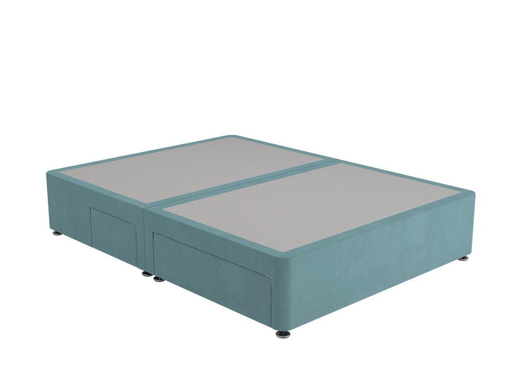 Dream Team Divan Bed Base  40 Small Double  Blue | Bed Sava