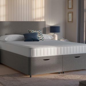 Dreams Workshop Ottoman Divan Bed Base  46 Double  Grey | Bed Sava