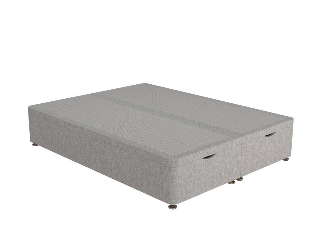 Dream Team Ottoman Divan Bed Base  50 King  Grey | Bed Sava