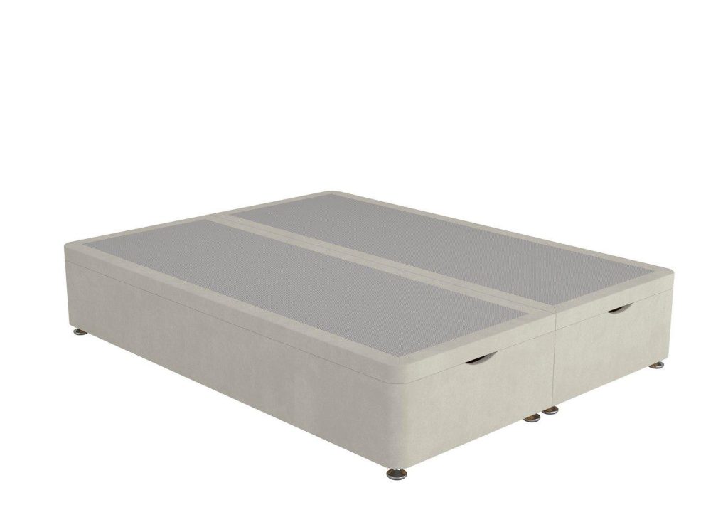 Dream Team Ottoman Divan Bed Base  60 Super King  Grey | Bed Sava