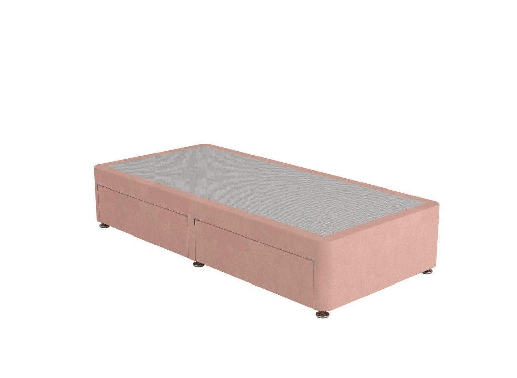 Dream Team Divan Bed Base  30 Single  Pink | Bed Sava