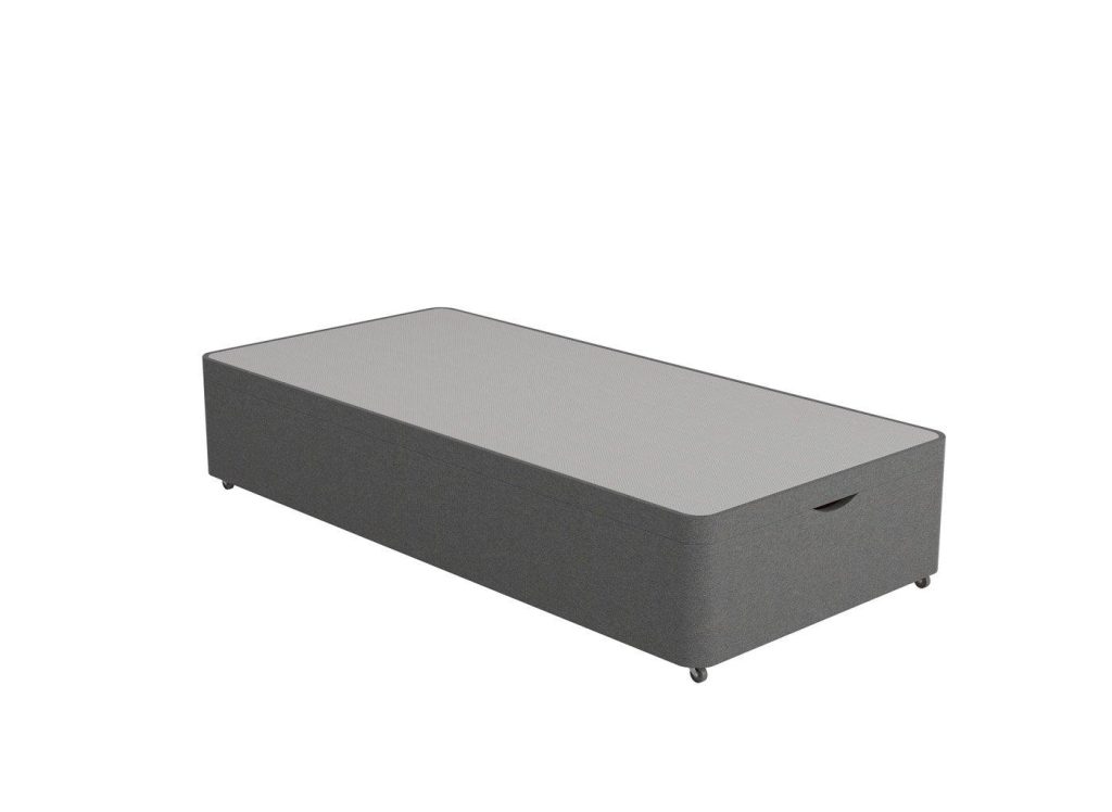 Dreams Workshop Ottoman Divan Bed Base  30 Single  Grey | Bed Sava